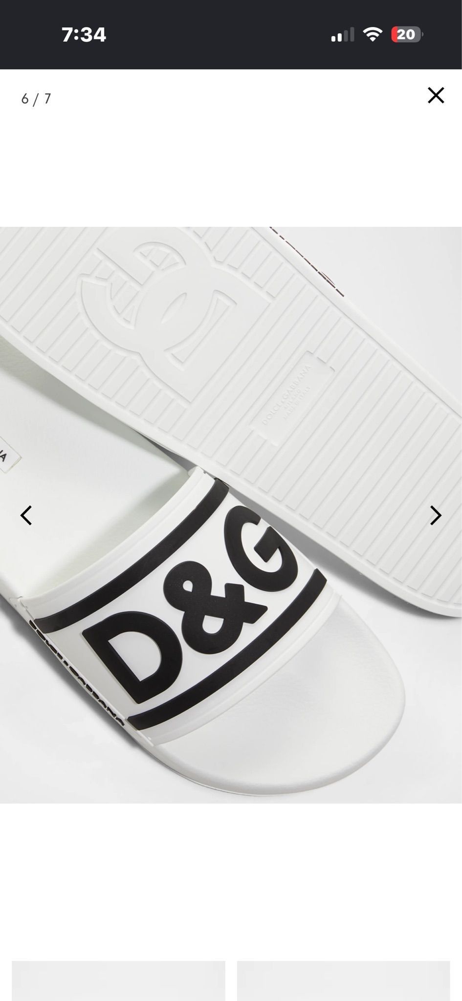 Dolce & Gabbana Slides