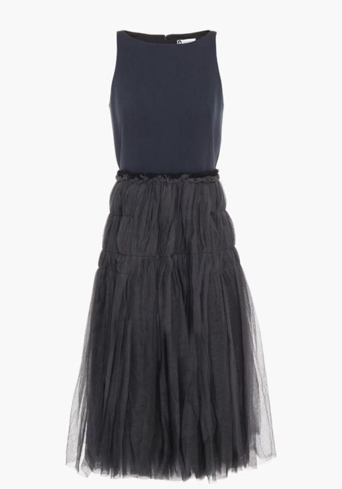 Lanvin Black Tank Dress