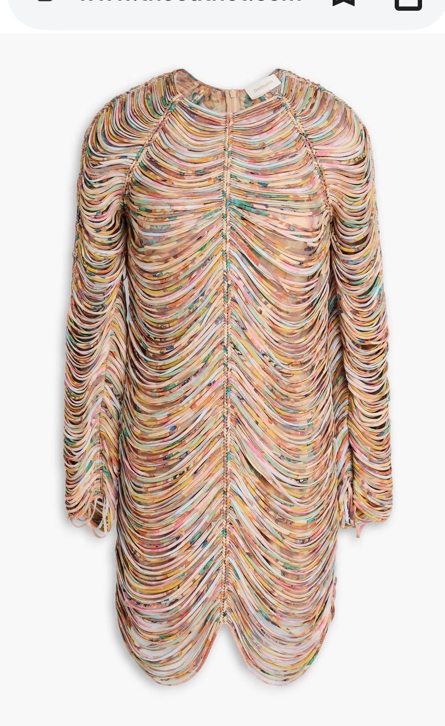 ZIMMERMAN PAVILLION REAULOUX DRESS