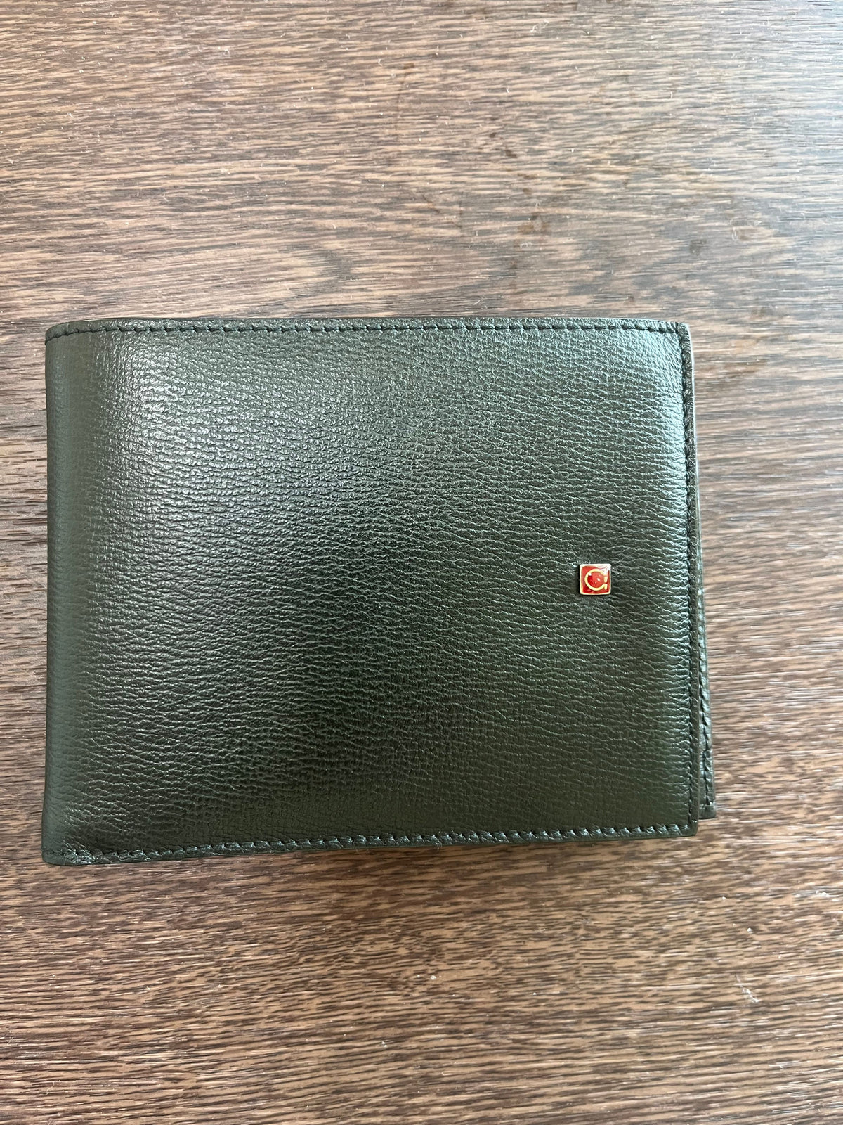 FERRAGAMO BLACK BIFOLD WALLET