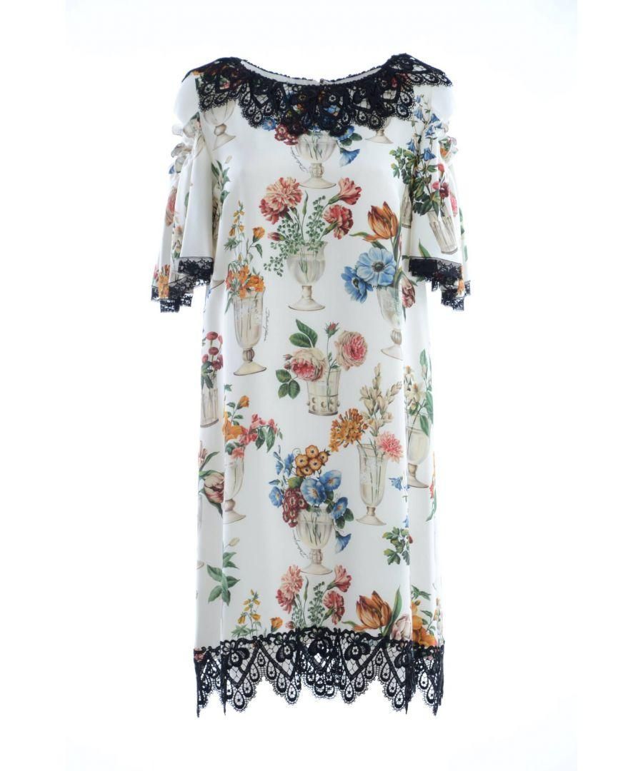 Dolce & Gabbana Women Silk MIDI Dress