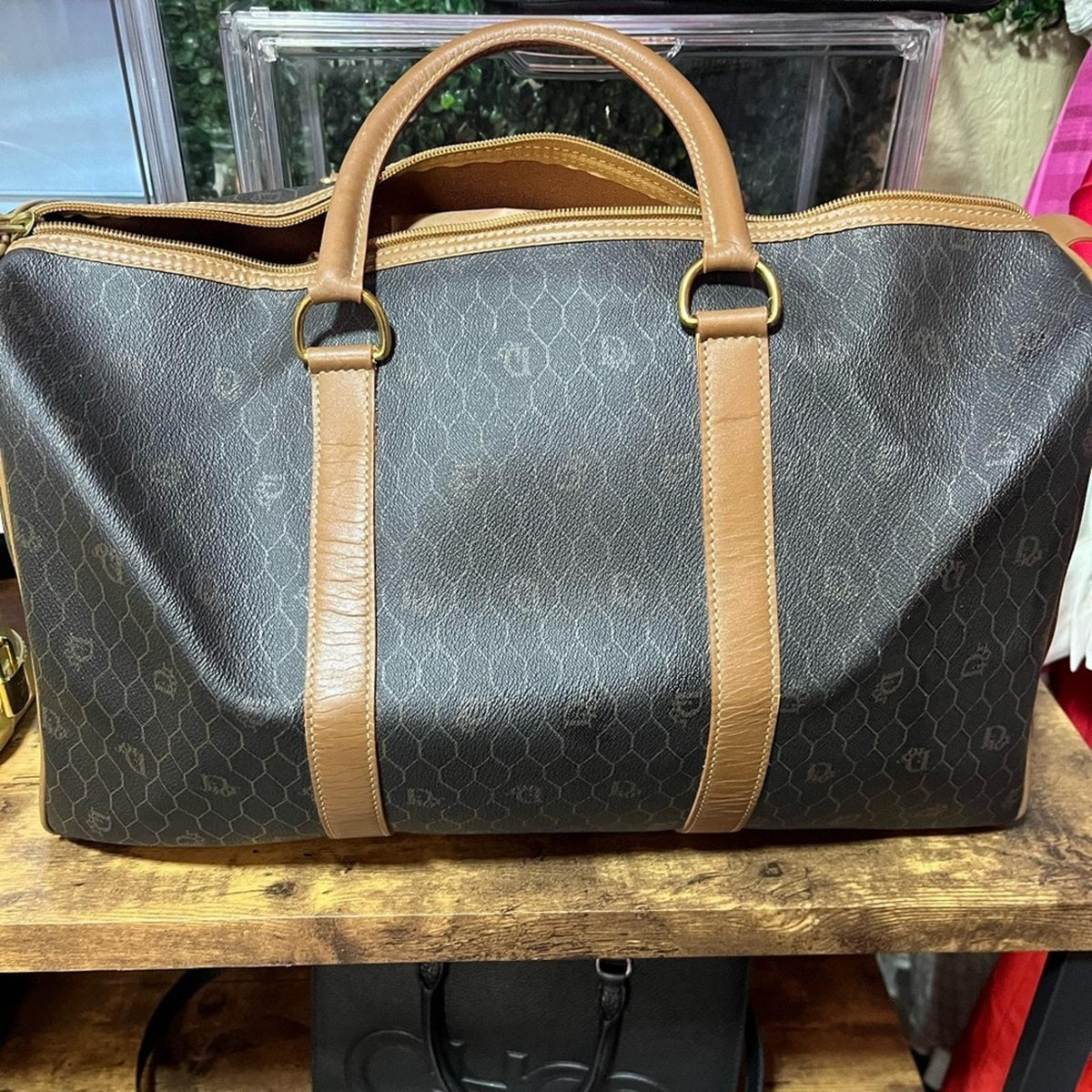 AUTHENTICATED DIOR DUFFEL