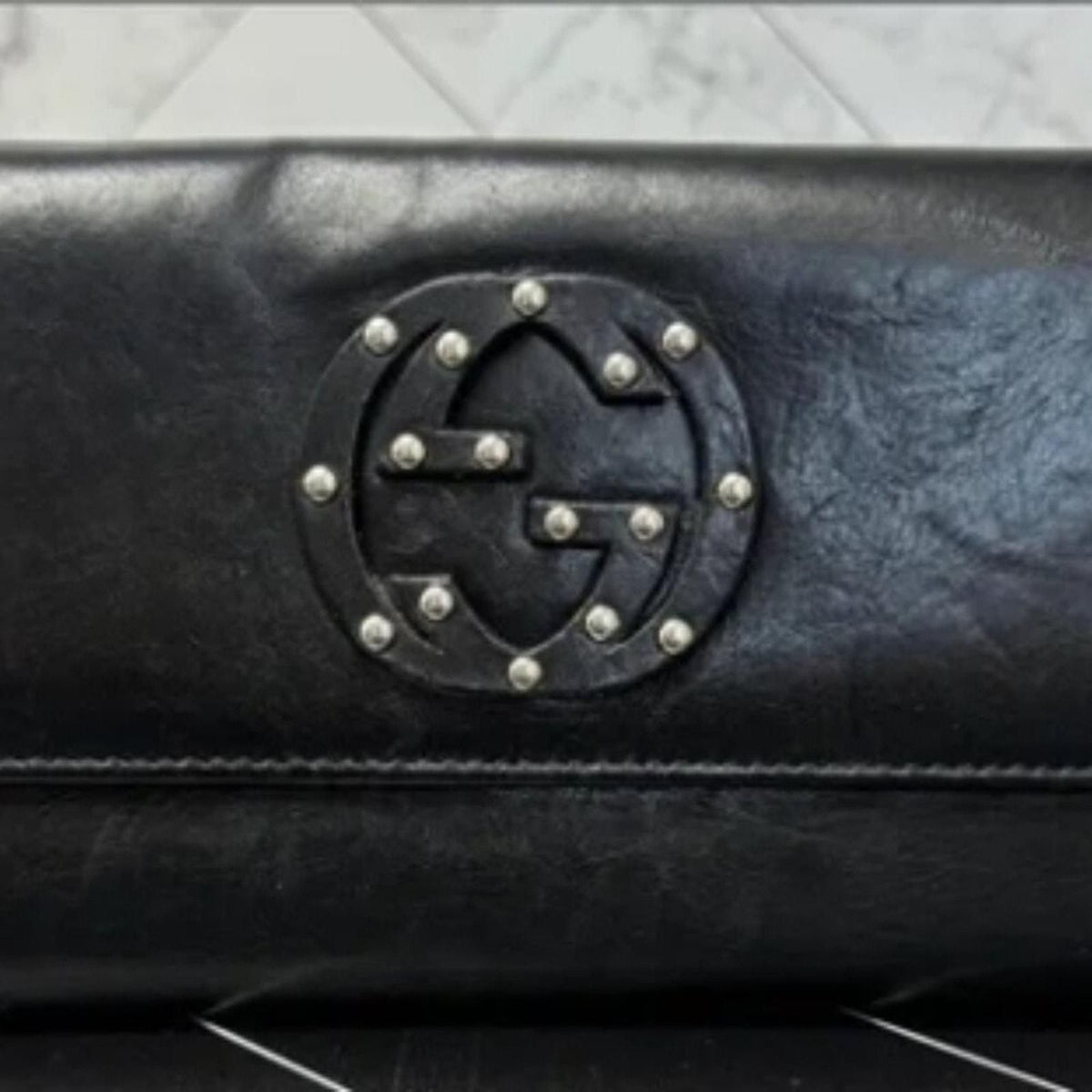 Black Gucci Soho Wallet