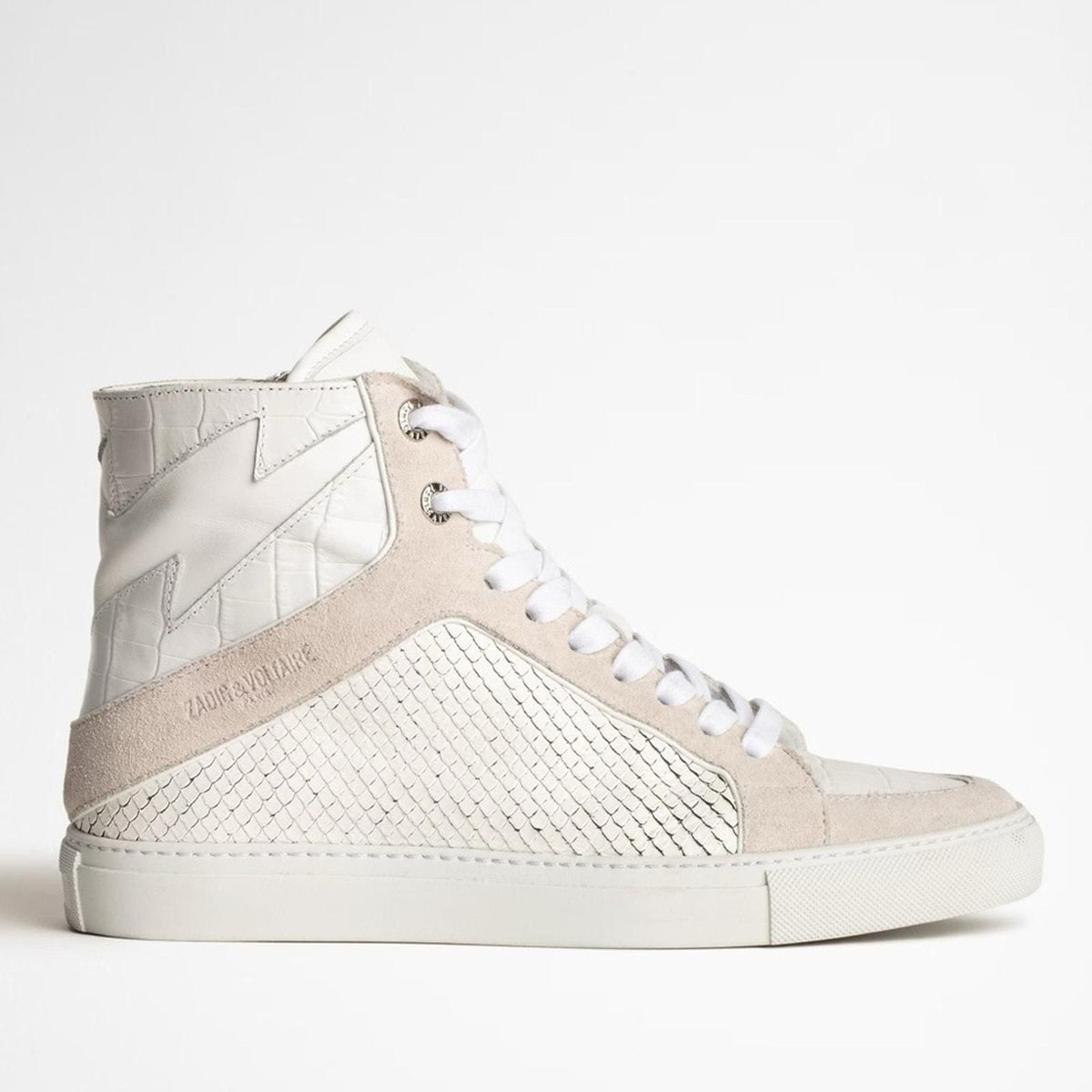 ZADIG & VOLTAIRE HIGH FLASH KEITH SNEAKERS