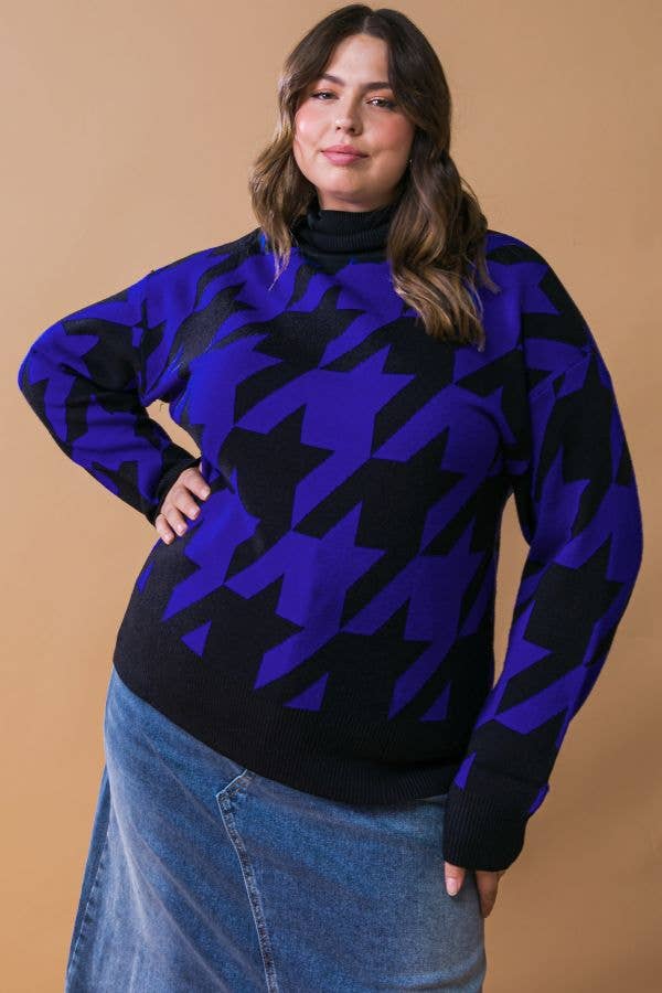 PLUS SIZE SWEATER Top - Premium  from FLYING TOMATO - Just $68! Shop now at Ida Louise Boutique