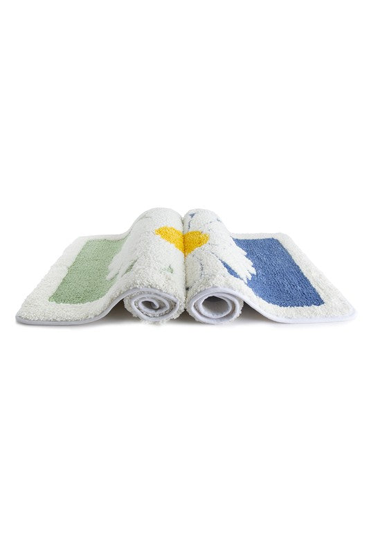 Soft Bath Mat - Flower - Premium Bath Mat from ReeVe - Just $32! Shop now at Ida Louise Boutique