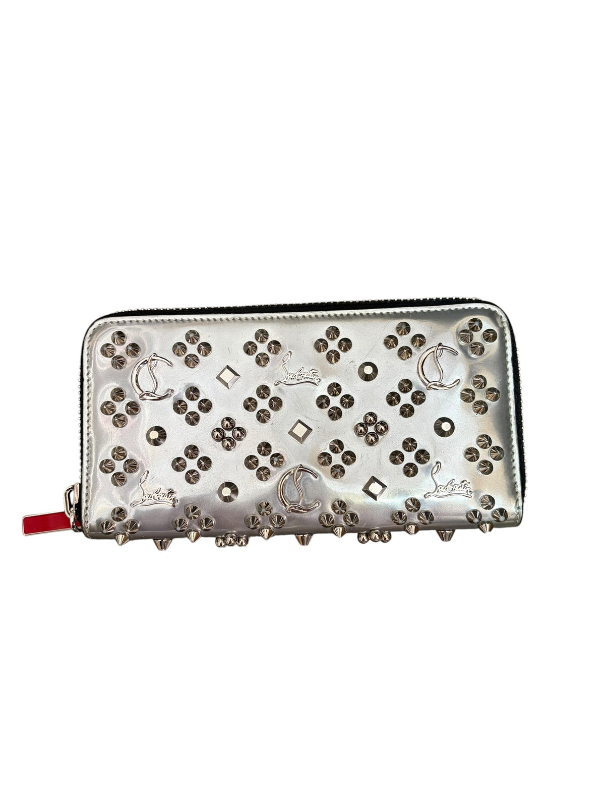 CHRISTIAN LOUBOUTIN - Christian Louboutin Silver Wallt