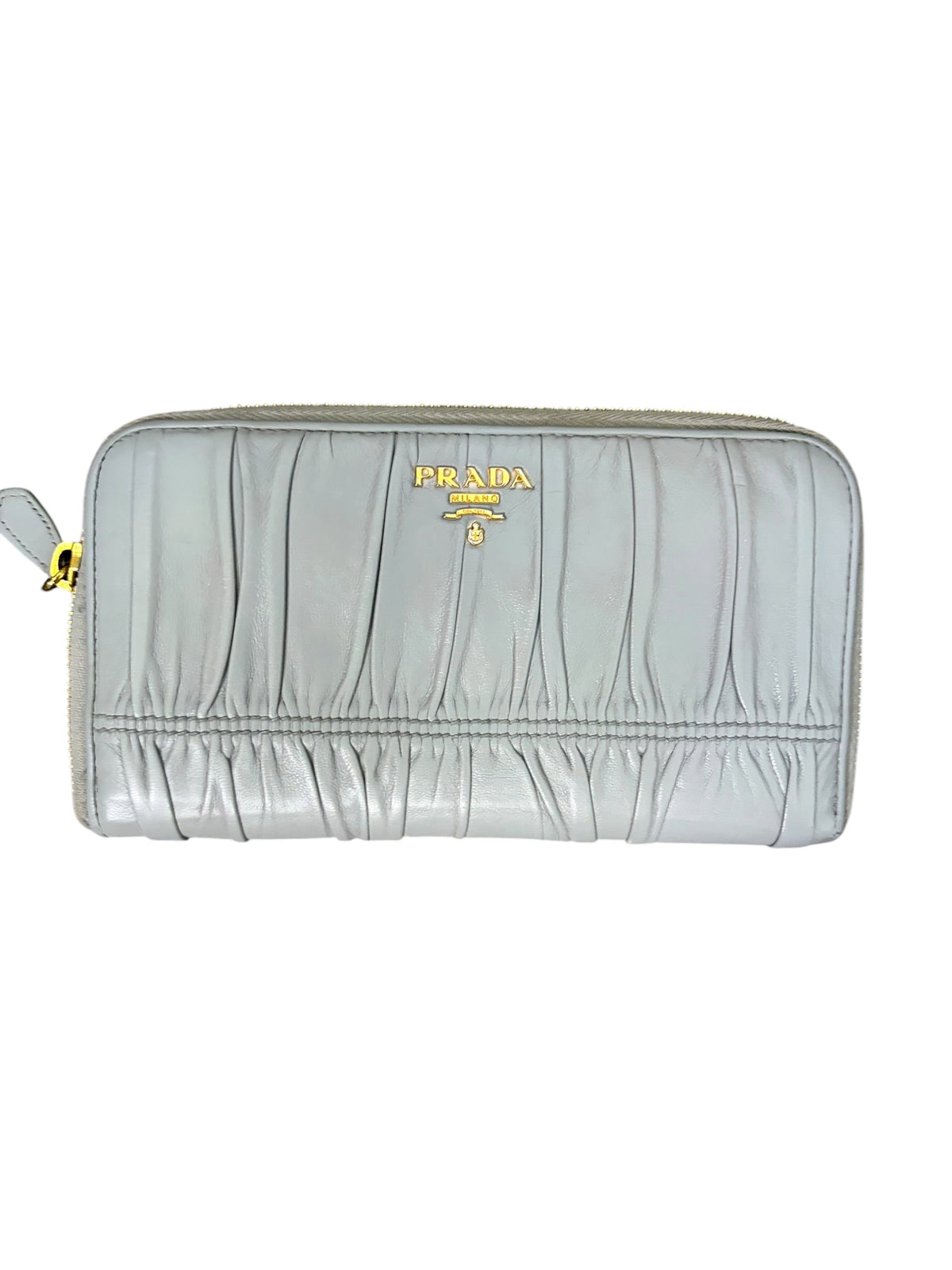 Prada Grey Wallet