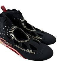 Valentino - Calfskin Crystal Odessey Sock