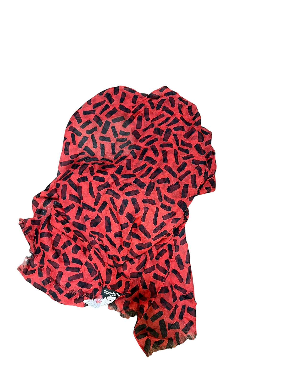 Dolce & Gabbana Leopard Scarf