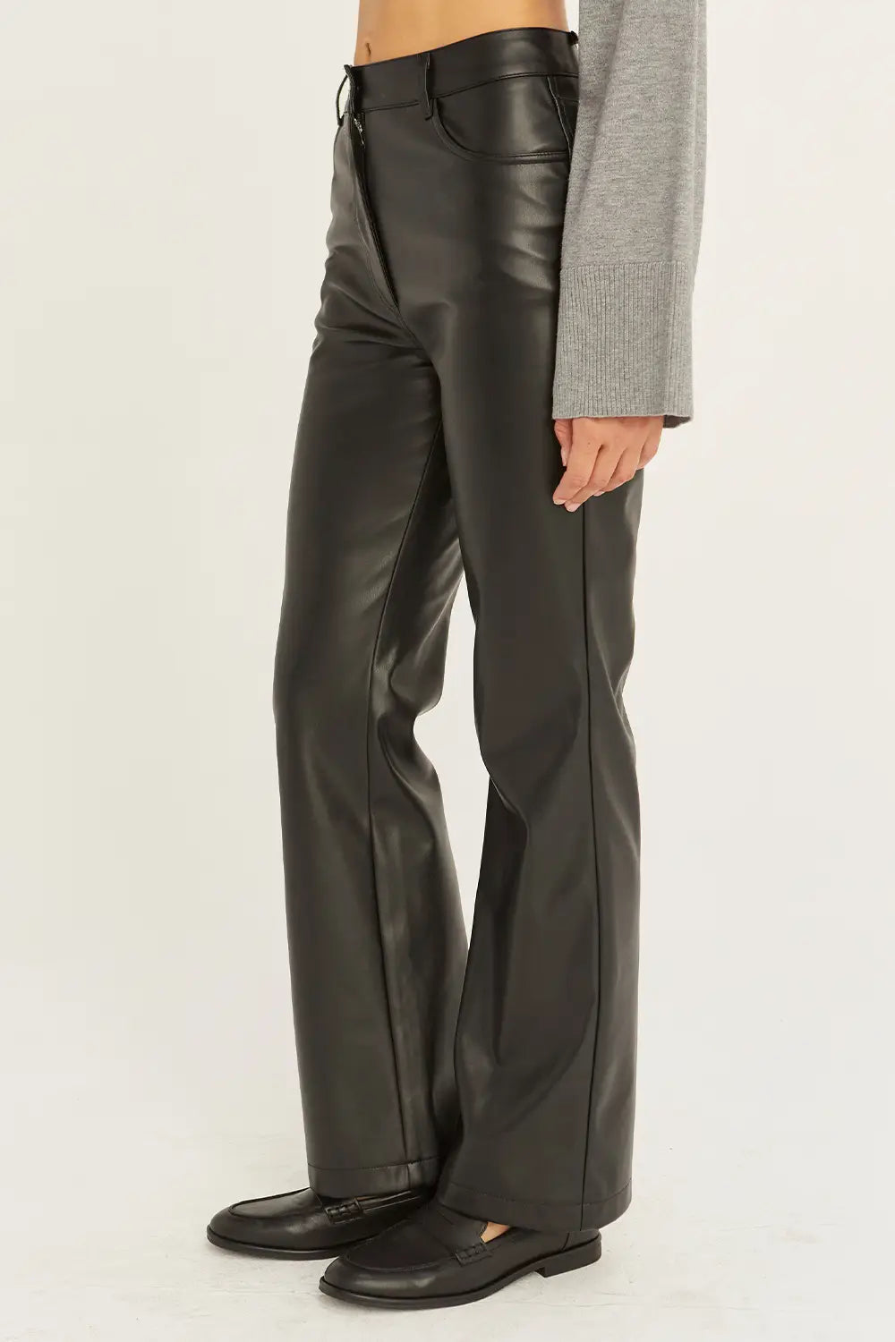 Marjorie Ride the Night Faux Pants - Premium Pants from Crescent - Just $60! Shop now at Ida Louise Boutique