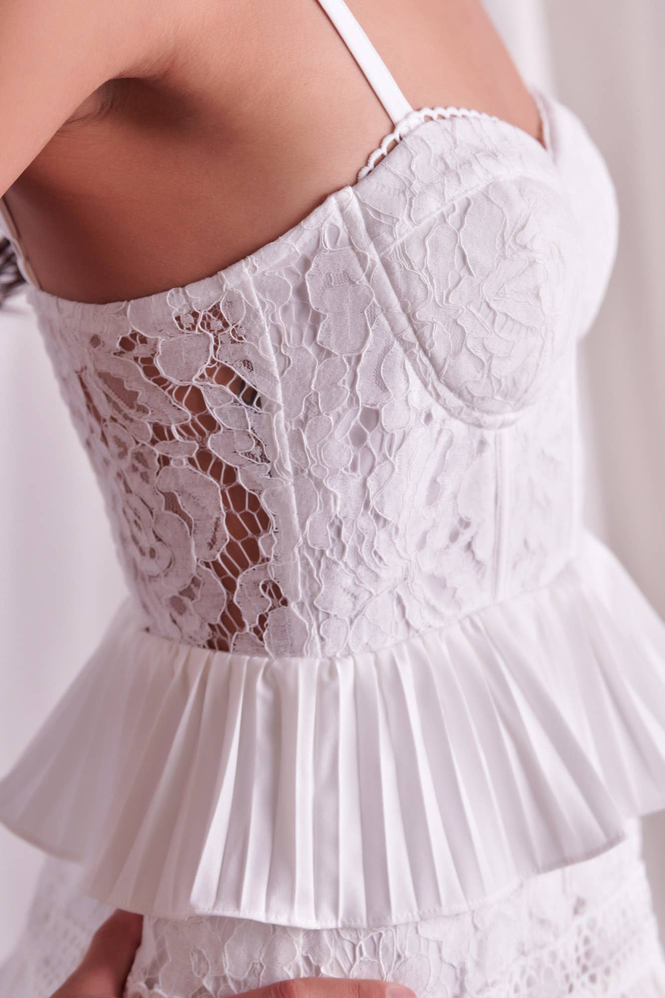 Becca White Lace Dress
