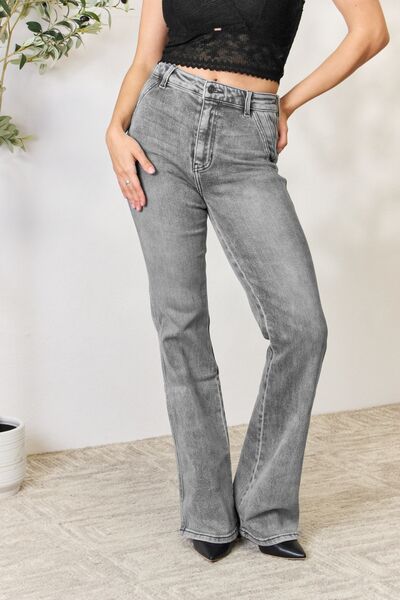 KanCan High Rise Slim Flare Jeans - Premium Jeans from Trendsi - Just $70! Shop now at Ida Louise Boutique