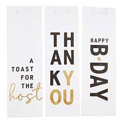 Paper Wine Bag 6 pack - Premium Apparel & Accessories from Santa Barbara Design Studio by Creative Brands - Just $16! Shop now at Ida Louise Boutique