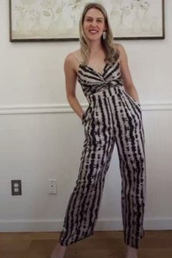 Smoke Black Marble Jumpsuit - Premium Jumpsuit from Ida Louise Boutique - Just $60! Shop now at Ida Louise Boutique