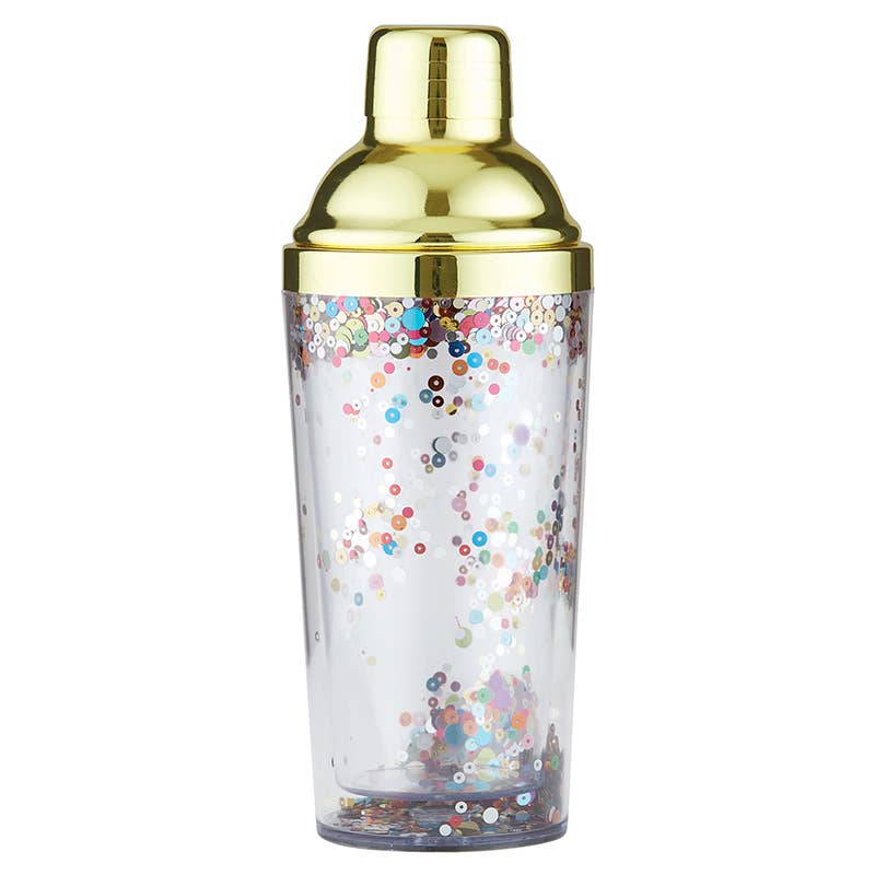 Gold Confetti Cocktail Shaker - Premium Apparel & Accessories from Santa Barbara Design Studio by Creative Brands - Just $26! Shop now at Ida Louise Boutique