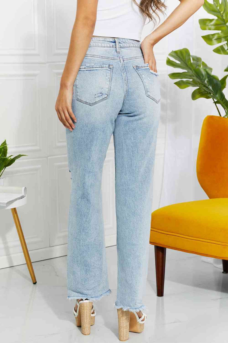 Vervet by Flying Monkey Full Size Allie 90's Dad Jean - Premium Apparel & Accessories from Trendsi - Just $74! Shop now at Ida Louise Boutique