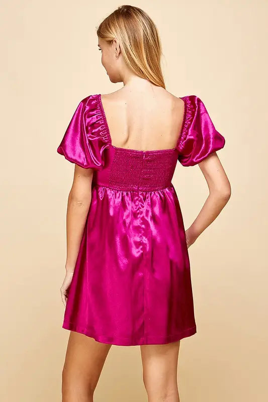 Bubblegum Life Square  Dress - Premium Apparel & Accessories from TCEC - Just $66! Shop now at Ida Louise Boutique