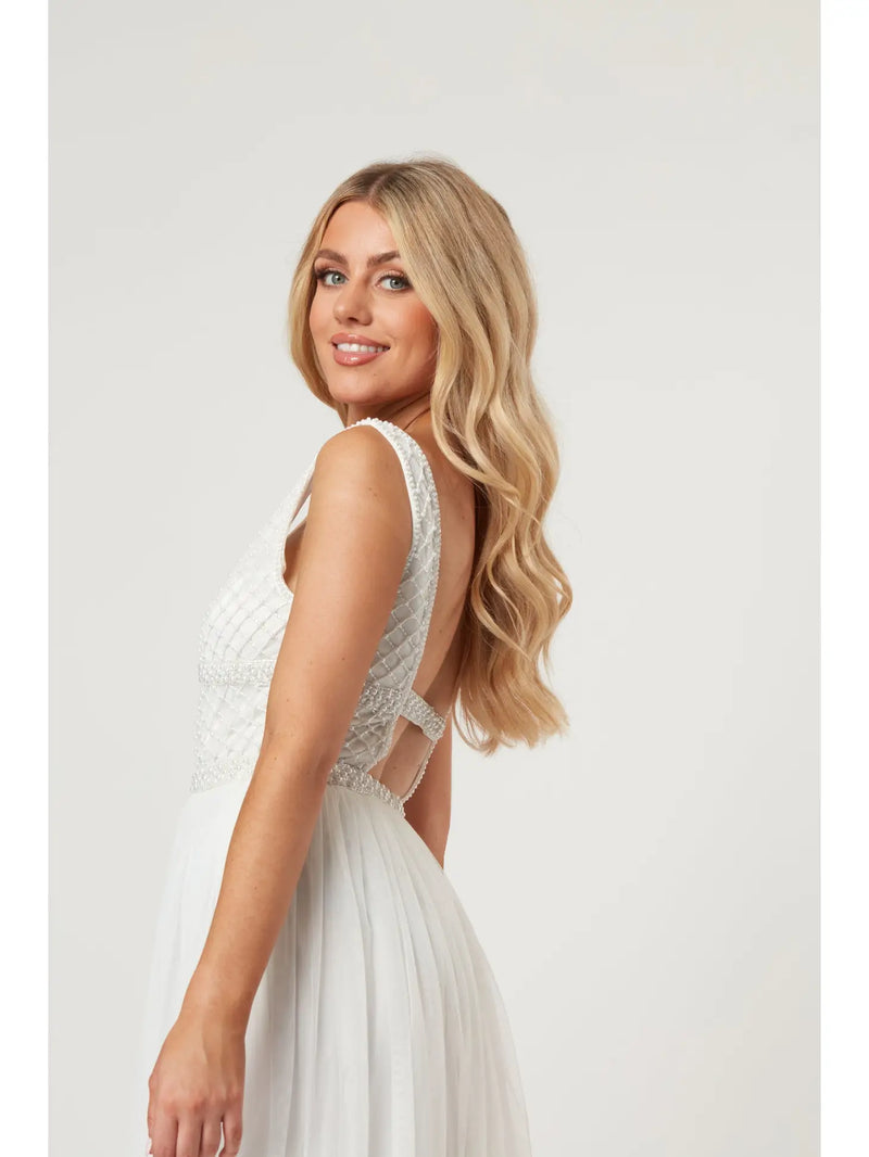 Myla Bridal Embellished Maxi Dress - Premium Dresses from Lace & Beads - Just $150! Shop now at Ida Louise Boutique