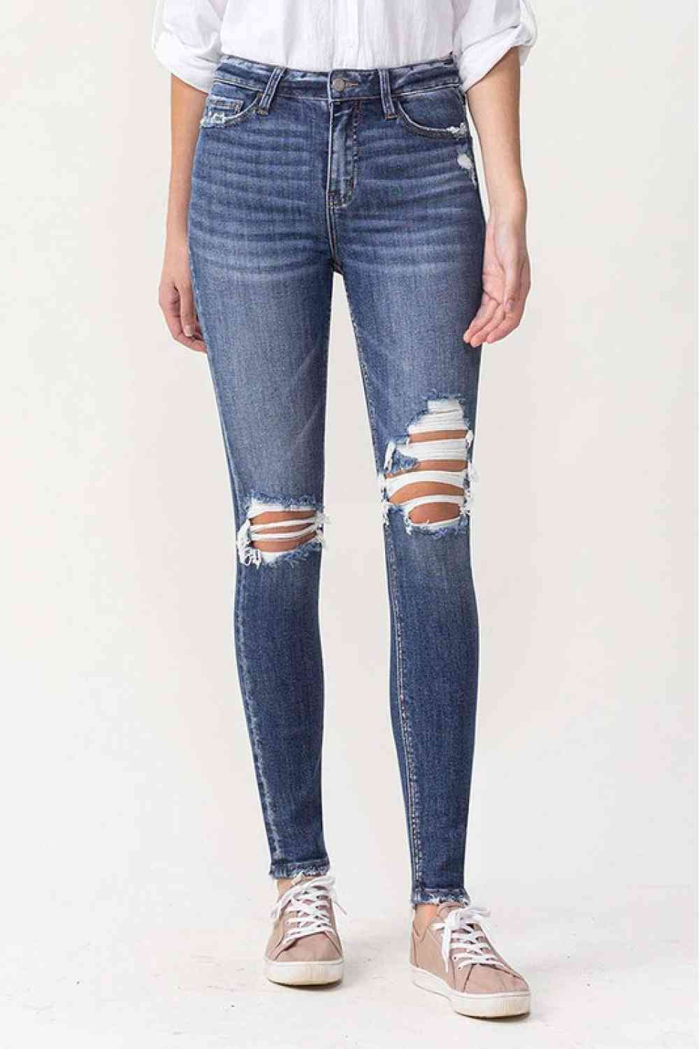 Vervet Hayden High Rise Skinny Jeans - Premium Jeans from Trendsi - Just $64! Shop now at Ida Louise Boutique