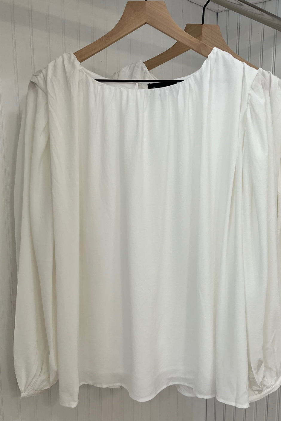 White Long Sleeve Top - Premium  from Ida Louise Boutique - Just $48! Shop now at Ida Louise Boutique