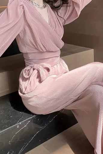 Pink Jumpsuit Teo Piece