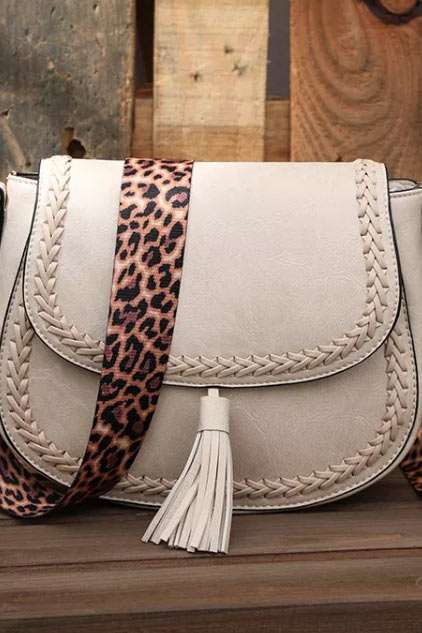Faux Leather Saddlebag Purse - Premium Handbag from Ida Louise Boutique - Just $46! Shop now at Ida Louise Boutique