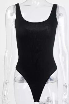 Ribbed Tank BodySuit - Premium Bodysuit from Ida Louise Boutique - Just $30! Shop now at Ida Louise Boutique