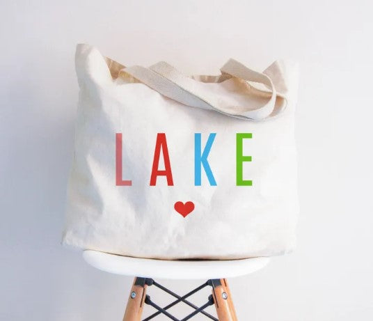 Lake Babe XL Tote Bag - Premium  from Ida Louise Boutique - Just $12! Shop now at Ida Louise Boutique