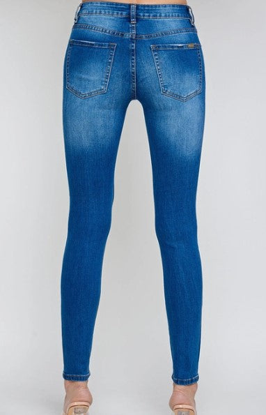 I&M Mid Rise Super Skinny Jeans - Premium Jeans from Ida Louise Boutique - Just $60! Shop now at Ida Louise Boutique