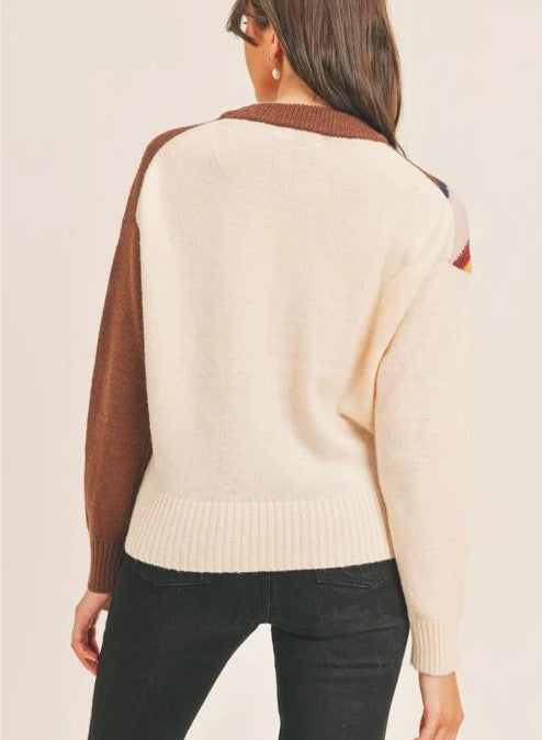 Striped Brown Sweater