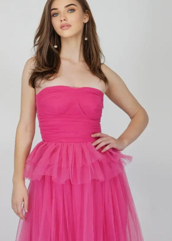 Sale-Ana Strapless Gown - Premium Dresses from Lace & Beads - Just $96! Shop now at Ida Louise Boutique