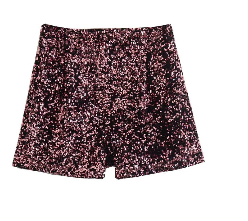 Sami Sequin Shorts - Premium  from Ida Louise Boutique - Just $58! Shop now at Ida Louise Boutique