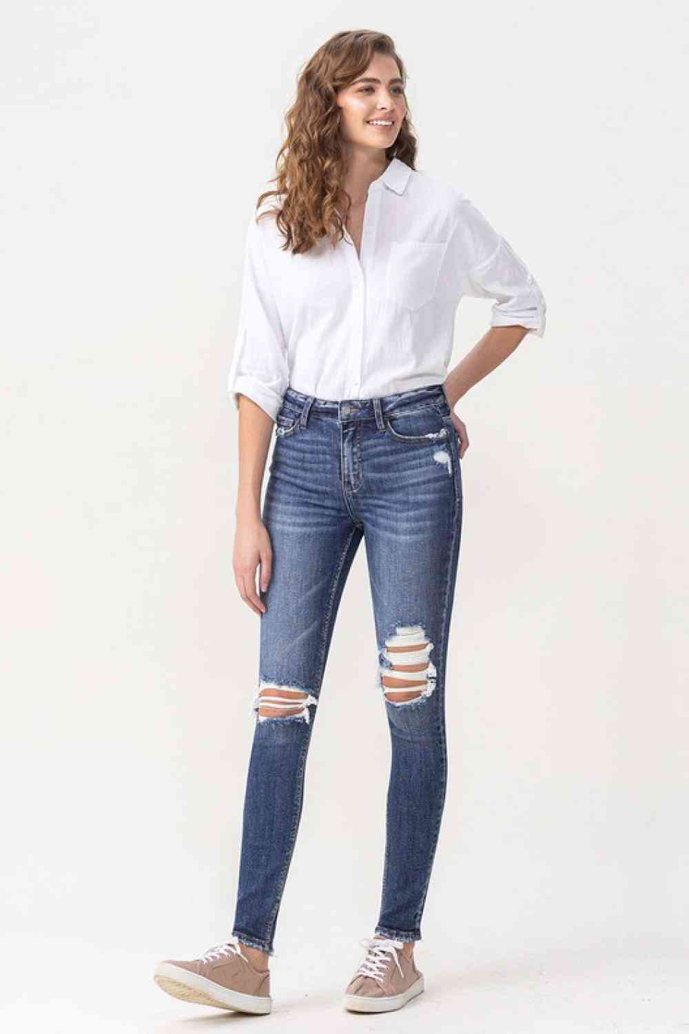 Vervet Hayden High Rise Skinny Jeans - Premium Jeans from Trendsi - Just $42! Shop now at Ida Louise Boutique