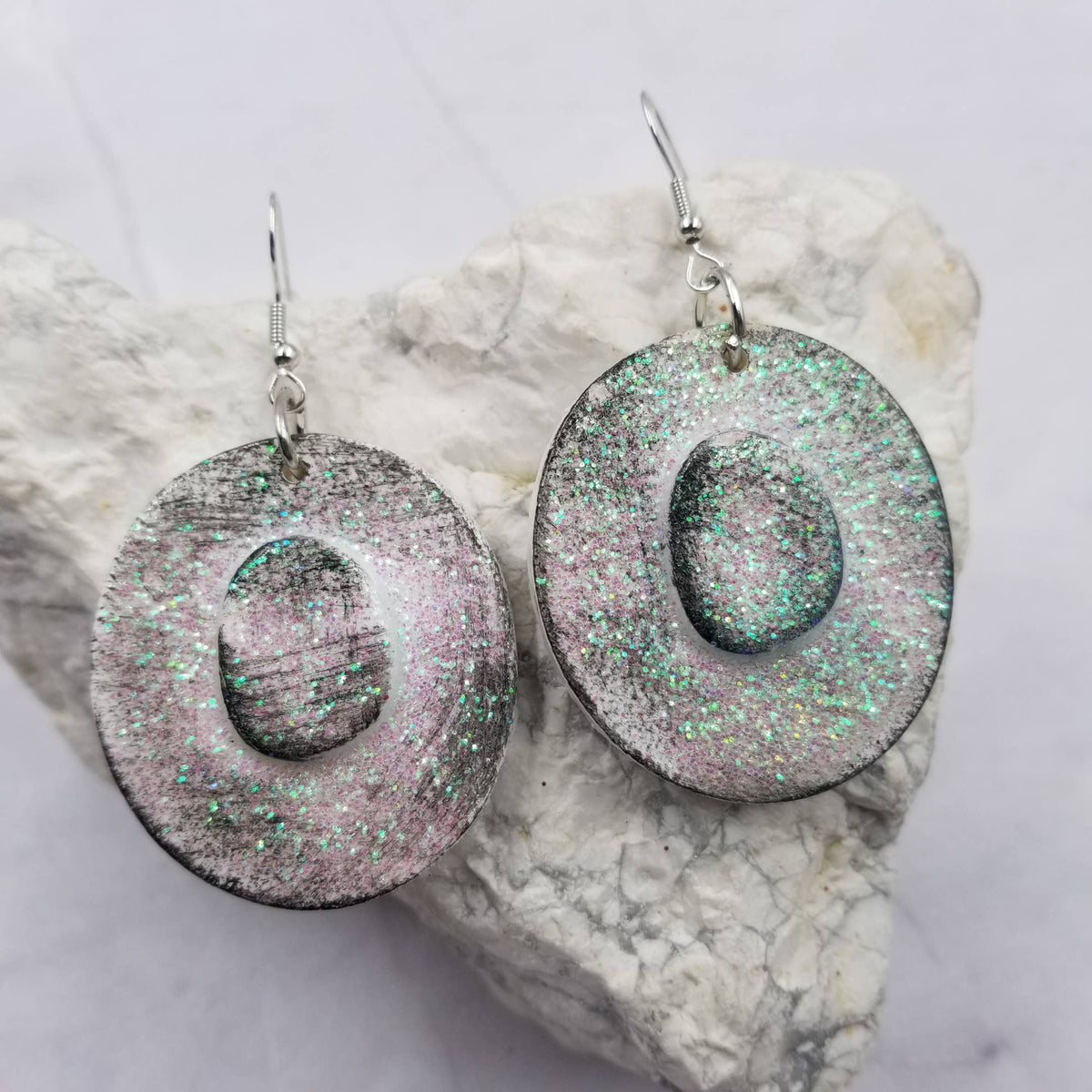 Glitter Cowgirl Hat Earrings - Premium Apparel & Accessories from The Pretty Jewellery - Just $16! Shop now at Ida Louise Boutique