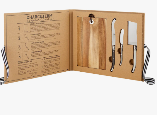 Cheese Board W/ Knives Box - Premium Apparel & Accessories from Santa Barbara Design Studio by Creative Brands - Just $46! Shop now at Ida Louise Boutique