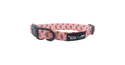Pink Pupshake Comfort Collar