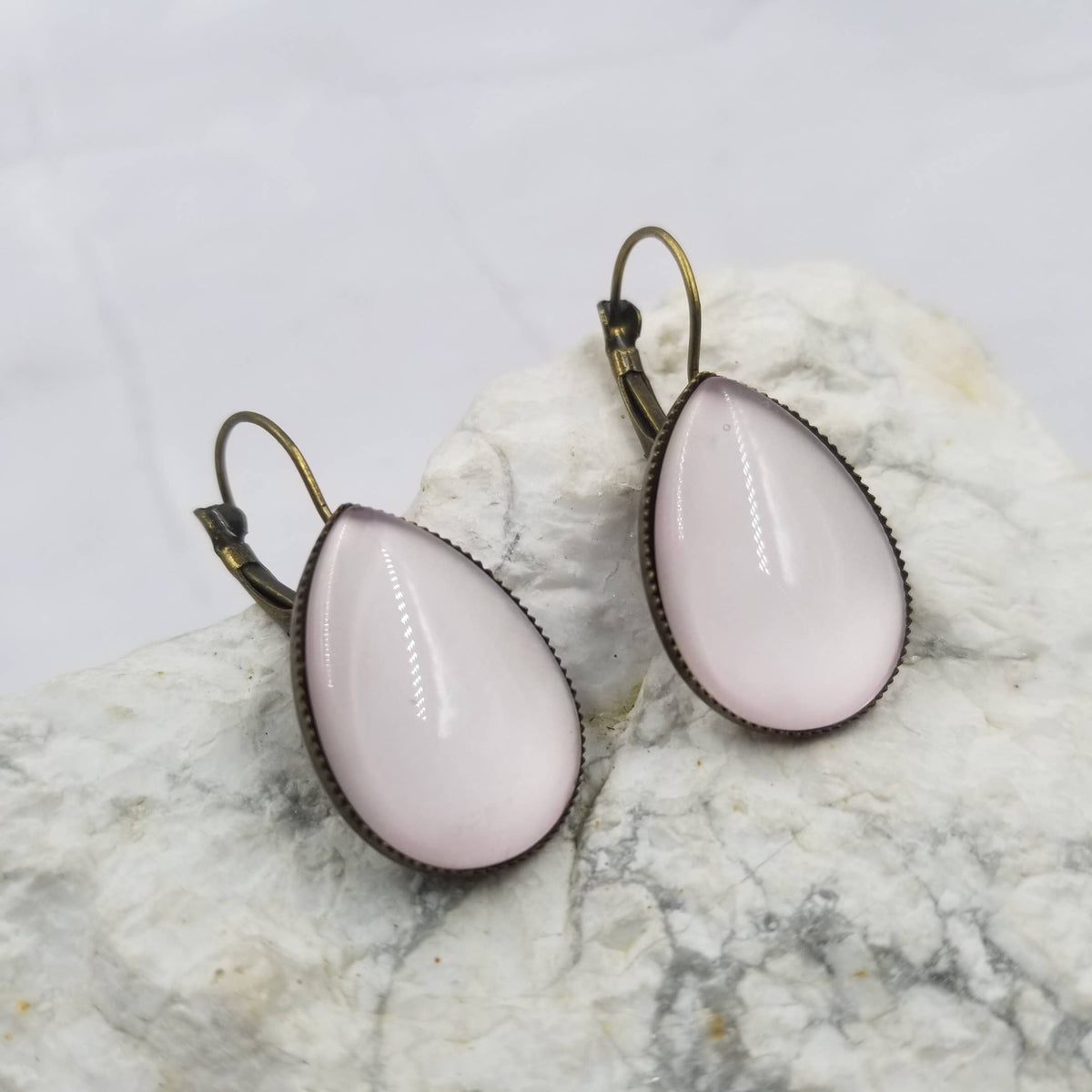 Romantic Pink Rose Petals Earrings - Premium Apparel & Accessories from The Pretty Jewellery - Just $12! Shop now at Ida Louise Boutique