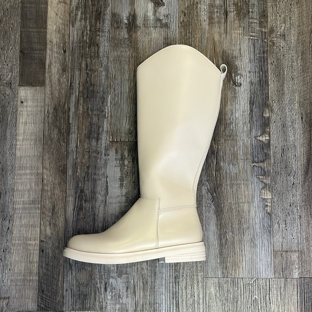 Rip Eco Leather Zip Riding Boots - Premium Knee High Boots from Shuuk - Just $90! Shop now at Ida Louise Boutique