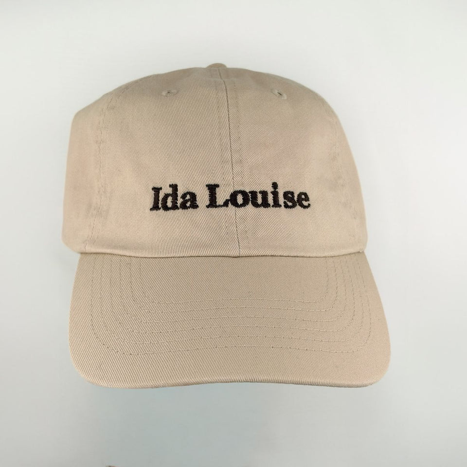 Ida Louise embroidered cap